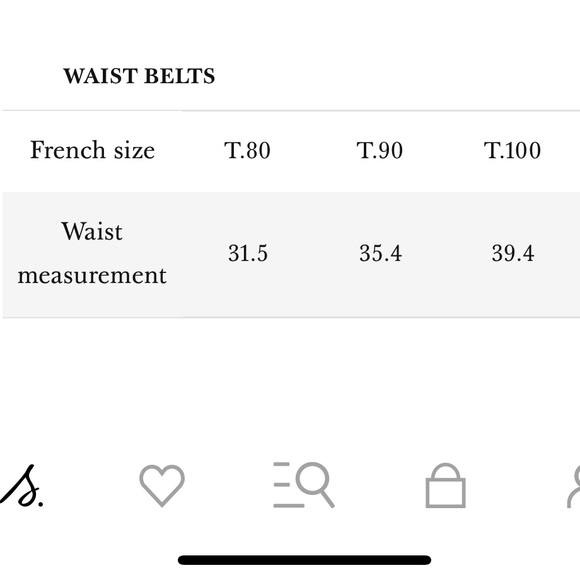 Sezane Beige ARTEMIS BELT - Picture 4 of 4